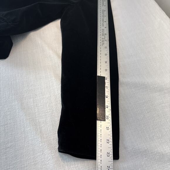 80's Black Velvet Blazer Goth Dark Academia Cos Cob S - Picture 13 of 15